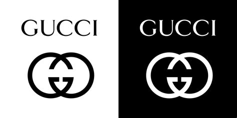 gucci logo black and white long|did Gucci change their logo.